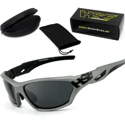 Sportbrille | 2093gm | smoke | Steinschlagbeständig | beschlagfrei grau No Size