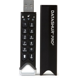 iStorage datAshur Pro2 64 GB schwarz USB 3.2