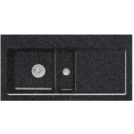 Villeroy & Boch Subway 60 links chromite + Handbetätigung + Lochbohrungen