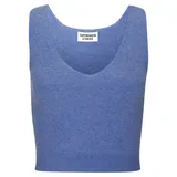 Copenhagen Studios Stricktop Damen blau Gr.44/46