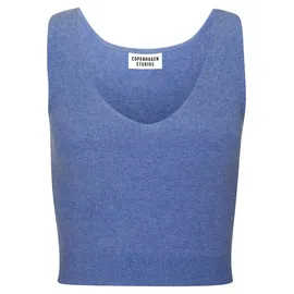 Copenhagen Studios Stricktop Damen blau Gr.44/46