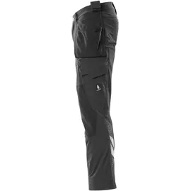 Mascot ACCELERATE Hose mit Cordura-knie- und Hängetaschen 18031-311 Gr. 60 Schwarz