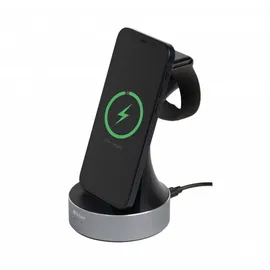 Verbatim WCS-02 Aluminium 2-in-1 Qi Wireless+Apple Watch Charger