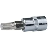 KS Tools 1/4" CHROMEplus Bit-Stecknuss XZN, M8