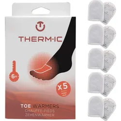 Packung mit 5 Paar Fußwärmer, bis zu 6 Stunden warm - Toe Warmers EINHEITSGRÖSSE