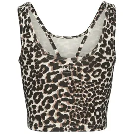 LASCANA Crop-Top Beige S