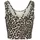 LASCANA Crop-Top Beige S