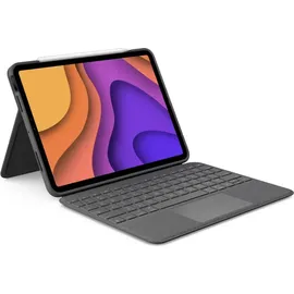 Logitech Folio Touch für iPad Air 4 Gen oxford grey Skandinavisches QWERTY