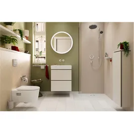 Hansgrohe Xilesa E Halbhochschrank 40 x 200 x 106,5 cm Sandbeige Matt