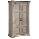 Massivmoebel24 Schrank 100x50x180 Weiß