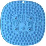 Sharplace Fußmassage-Pad, Fußpresse-Pad-Matte, Badezimmermatte, Fußreflexzonenmassage-Matte, Akupressurmatte für Büro, Wohnzimmer, Reisen, Haushalt, Blau