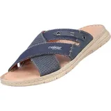 Rieker 21384 Pantolette Blau 40