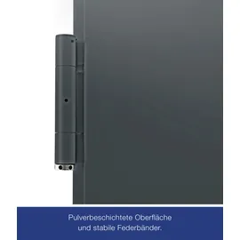 Hörmann Kellertür mit Lichtausschnitt anthrazitgrau 100 x 200 cm