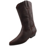 Dockers by Gerli Herren Cowboystiefel dunkelbraun