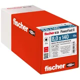 Fischer PowerFast II Ø 8 mm x 140 mm Senkkopf 50 Stück