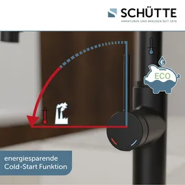 Schütte Blackpool Einhebelmischer Schwarz