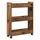 vidaXL Rollschrank Holzwerkstoff 60 x 22 x 79 cm braun