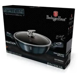 Berlinger Haus Aquamarine Line Kochtopf 28 cm rund