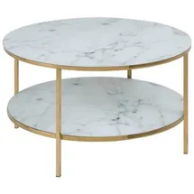 Actona Alisma - 80 cm, Wohnzimmer, Wohnzimmertische, Couchtische, Couchtische Marmoroptik