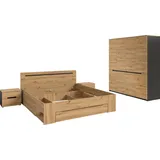 MID.YOU Schlafzimmer-Set CANU - B/H/T ca. 1.00x1.00x1.00