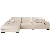 A.Z. Iwaniccy Ecksofa - Schwarz - Metallfüße