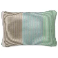 Pip Studio Blockstripe Cus Kissen 40 x 60 cm Grün