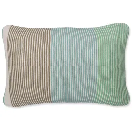 Pip Studio Blockstripe Cus Kissen 40 x 60 cm Grün