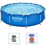 BESTWAY Steel Pro Pool 305 x 76 cm inkl. Filterpumpe