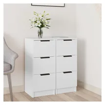 vidaXL Sideboard 30 x 30 x 70 cm Weiß