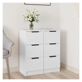 vidaXL Sideboard 30 x 30 x 70 cm Weiß