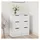 vidaXL Sideboard 30 x 30 x 70 cm Weiß