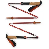 Black Diamond BlaDia Pursuit FLZ Trekkingstöcke M/L rot