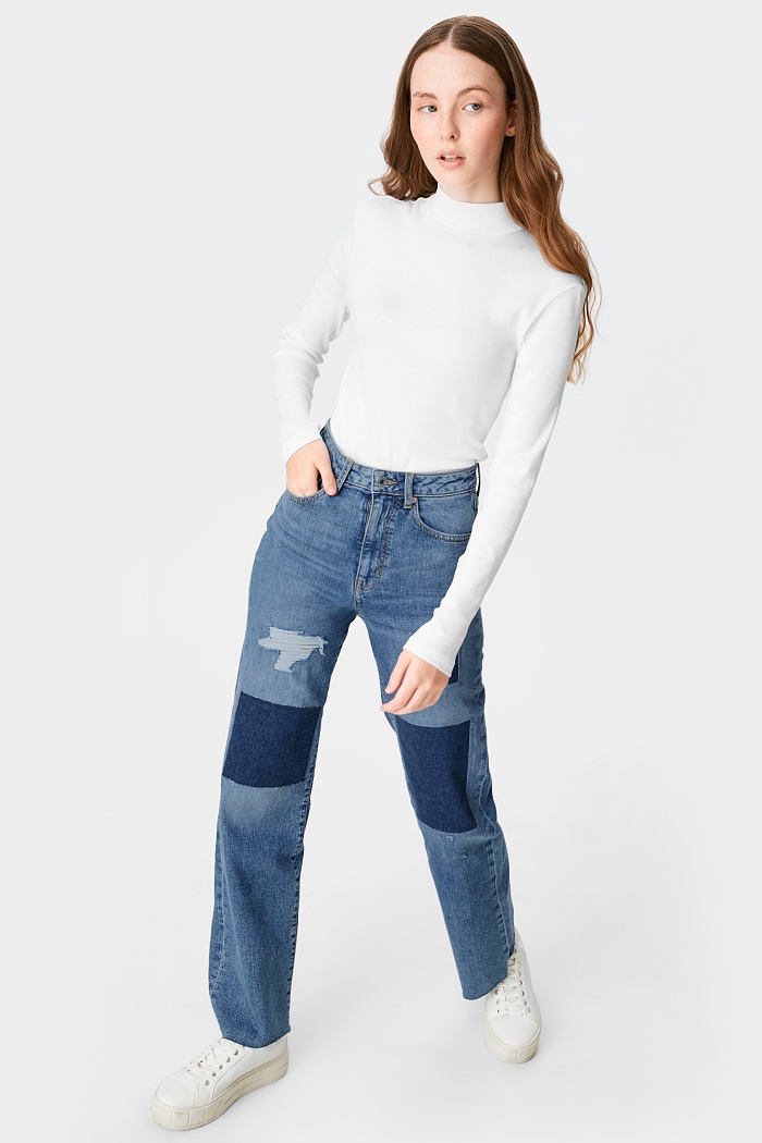 CLOCKHOUSE-Relaxed Jeans, Blau, 44