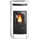 Edilkamin wasserführender Pelletofen | KIRA H 19 EVO | 19,2 kW | weiß