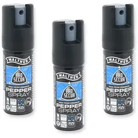 ProSecur KO Pfefferspray Pfeffergel 10% OC Verteidigungsspray | Abwehrspray 16 ml konischer Strahl | Sparset (3 Stück)