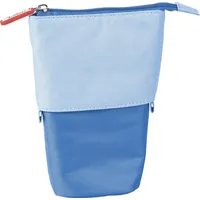 Brunnen Etui und Stiftköcher blau