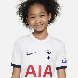 Nike Tottenham Hotspur 2023/24 Stadium Home Nike Fußballtrikot für ältere Kinder - Weiß, L