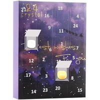 ZRYAZQ Adventskalender 2023, Weihnacht Countdown Kalender Countdown Weihnachts-Adventskalender Für Kinder Und Erwachsene 24days Weihnachts Countdown Kalender