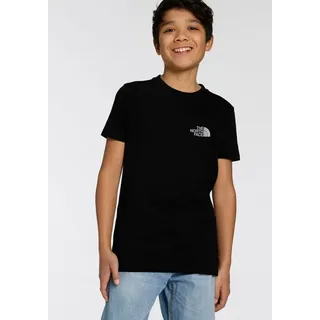 The North Face - Kid's Teen S/S Simple Dome Tee - T-Shirt Gr XS schwarz
