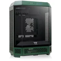 Thermaltake The Tower 600 Racing Green, grün/schwarz, Glasfenster (CA-1Z1-00MCWN-00)