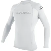 O'Neill Basic Skins L/S Rash Vest, White, 2XL