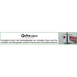 Kukko Abzieher 2-armig Metall 90 mm mehrfarbig