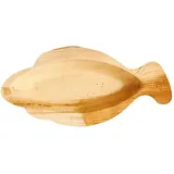 Papstar Teller Palmblatt 24 cm x 11 cm 25 St. Fisch