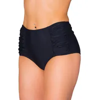 Aquarti Bikini-Hose Damen Schwarz 48