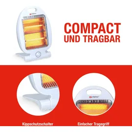 Alpina Quarz Kompakt 800 W Weiß