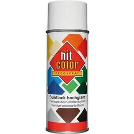 Auto K belton Hitcolor Lackspray 400 ml reinweiß hochglanz Sprühlack Spraylack Buntlack
