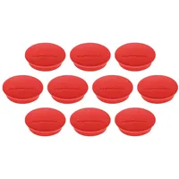 Magnetoplan Magnet D34mm VE10 Haftkraft 1300 g rot