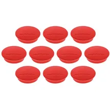 Magnetoplan Magnet D34mm VE10 Haftkraft 1300 g rot
