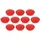 Magnetoplan Magnet D34mm VE10 Haftkraft 1300 g rot