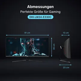 Dahua LM34-E330C 34" schwarz